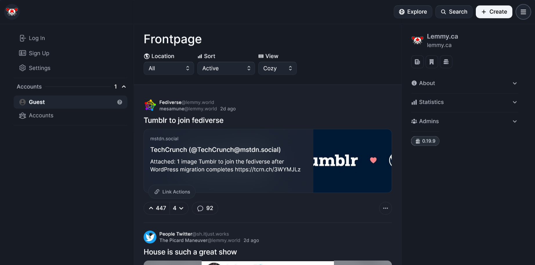 Alternative UIs
